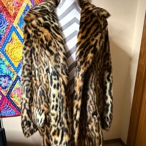 Polo by Ralph Lauren Animal Print Teddy Jacket